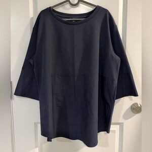 COS Elegant Navy Blue Women's Top
